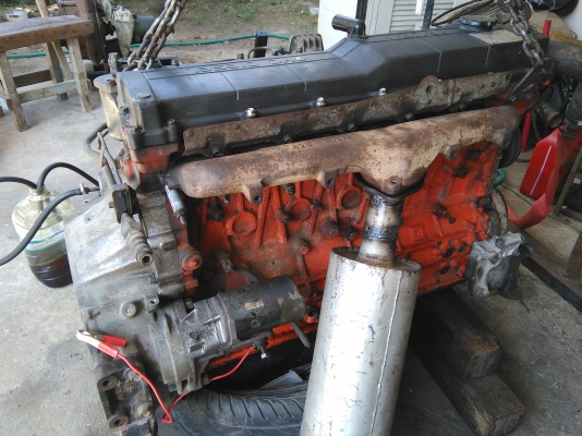 เครื่อง 6HE1 195 แรงม้า เครื่องไทย ยกลง เครื่อง 6HE1 195 แรงม้า เครื่องไทย ยกลง