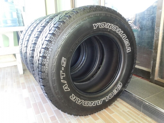 ขายยาง yokohama geolandar a/t-s 265/70 r16 ปี 2014