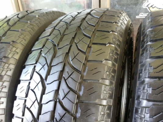 ขายยาง yokohama geolandar a/t-s 265/70 r16 ปี 2014