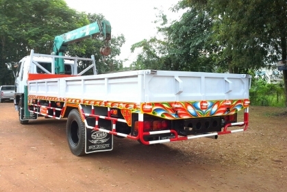 หกล้อ ฮีโน่ FF1J 210แรง ปี40 เครน TANDO 5 ตัน ช่วงยาว 7.20ม สภาพดีสวยพร้อมใช้ ทะเบียนพร้อมโอน