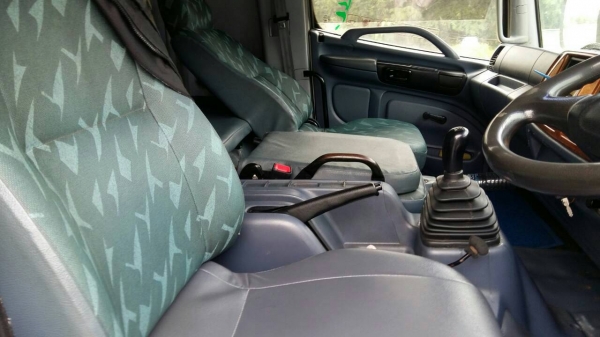 ขายรถบรรทุก 22 ล้อดัมพ์ HINO MEGA 320 แรงม้าปี 2551 ลูกพ่วง 3 เพลา ราคา 2050000