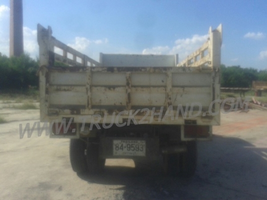 ISUZU 6 ล้อดัมพ์ใหญ่  145 แรงม้า  ดัมพ์ 6 ตัน กระบะยาว 4.34 เมตร