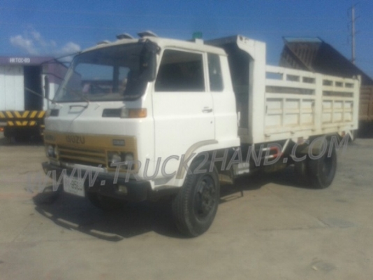 ISUZU 6 ล้อดัมพ์ใหญ่  145 แรงม้า  ดัมพ์ 6 ตัน กระบะยาว 4.34 เมตร