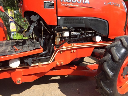 ขายรถไถ Kubota L4708(4WD) พร้อมใบมีดและผานพรวนLCS 24x6 พร้อมใช้งาน