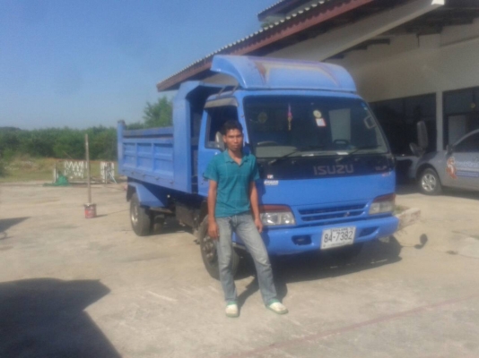 ISUZU NPR59L 6 ล้อดัมพ์  110 แรงม้า 4 สูบ จดทะเบียนปี 2540