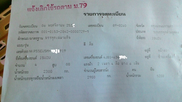 ขายรถหกล้อเล็ก รถห้าง ดั้มต่อใหม่