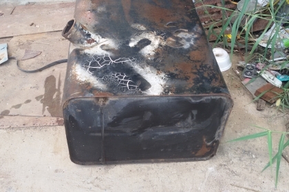 ขาย ถังน้ำมันรถ 200 ลิตร