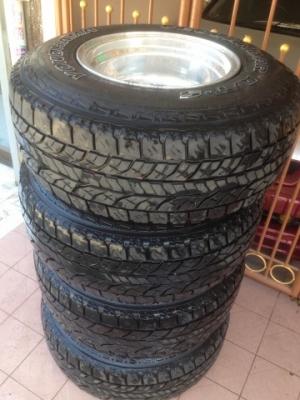 ล้อ MICKEY THOMPSON อเมกาเเท้ขอบ15กว้าง10นิ้วอ๊อฟลึกสุดๆเก่าญี่ปุ่นสวยๆ6รู139