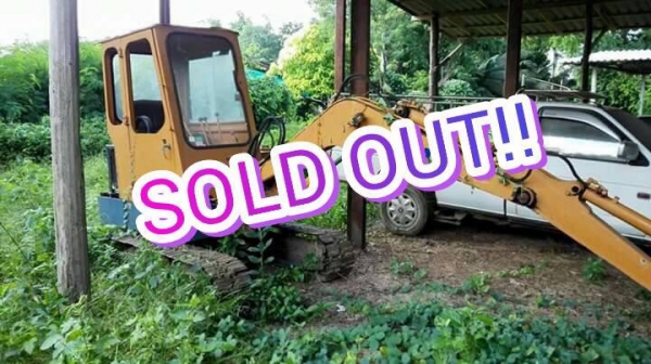 ====== Sold Out!! ======  แบคโฮน้อย KOMATSU PC 20 รุ่น 1 สภาพสวย พร้อมใช้งาน!!