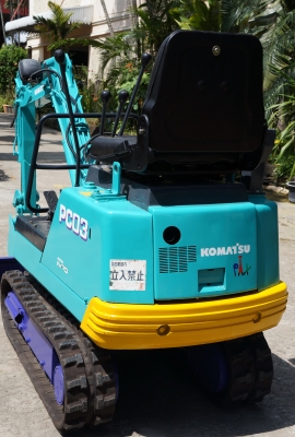***ขายรถขุด KOMUTSU PC 03 เก่านอก