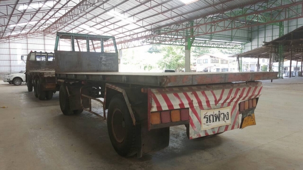 ขายรถพ่วง แม่-ลูกพื้นเรียบ HINO FM3M ลูกพ่วงไม่มีทะเบียน เครื่องเดิม M10C 240 แรงม้า เกียร์เดิม สโลว์เดิม ยางเต็ม ราคาคุยกันได้ครับ ขายรถพ่วง แม่-ลูกพื้นเรียบ HINO FM3M ลูกพ่วงไม่มีทะเบียน เครื่องเดิม M10C 240 แรงม้า เกียร์เดิม สโลว์เดิม ยางเต็ม ราคาคุยกันได้ครับ