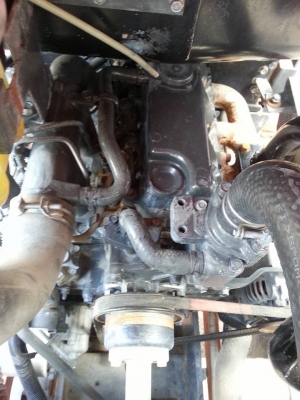 คูโบต้า L3408 Di 4 WD พร้อมใบมีดดันหน้าตราช้าง