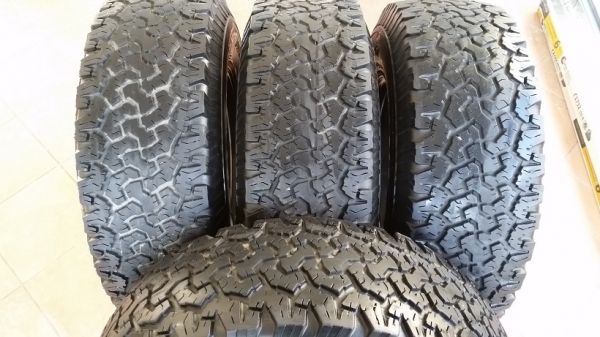 ล้อลายเล็บเหยี่ยว พร้อมยาง BF ล้อลายเล็บเหยี่ยว พร้อมยาง BF