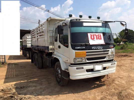 ขายรถสิบล้อ ISUZU DECA 320 ปี50ดั้มสามมิตร หิน ดินทราย