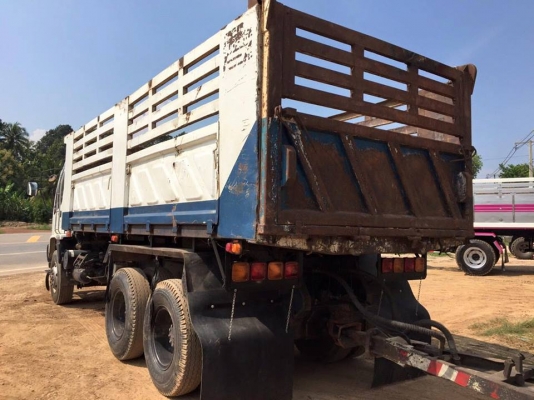 ขายรถสิบล้อ ISUZU DECA 320 ปี50ดั้มสามมิตร หิน ดินทราย