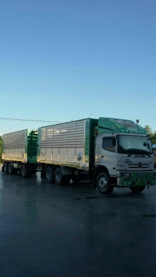 ขายรถพ่วง 22 ล้อ แม่-ลูก กระบะเนียมคอกเกษตรดั้ม  HINO 380 ปี.52 รถสวยมากๆ ราคา.2650000 ต่อรอง สนใจรีบจองด่วน