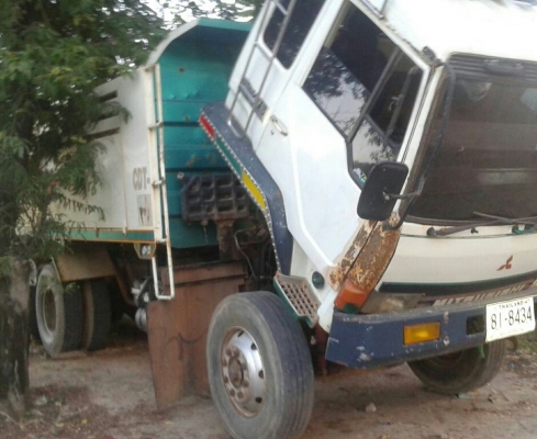 สิบล้อ มิตซู ไอ้หลง FN527 TF-054&times;&times;&times;195ดั้ม 2เพา สภาพดีสวยบางเดิมพร้อมใช้ เล่มทะเบียนพร้อมโอน