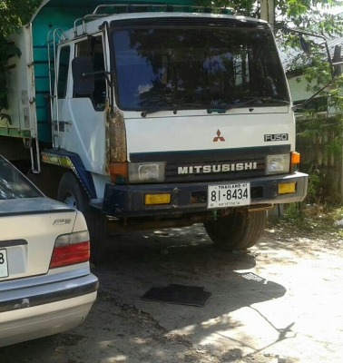 สิบล้อ มิตซู ไอ้หลง FN527 TF-054&times;&times;&times;195ดั้ม 2เพา สภาพดีสวยบางเดิมพร้อมใช้ เล่มทะเบียนพร้อมโอน