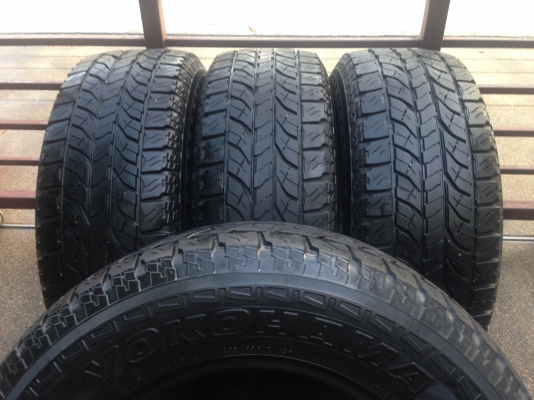 ยาง All Yokohama 265 65 17 ปี13 ดอกเต็ม พร้อมใช้งาน