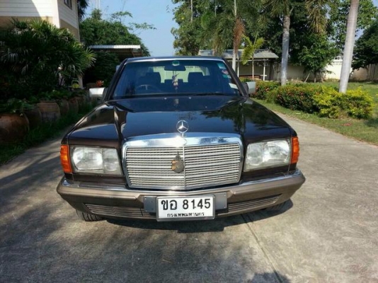 BENZ S-Class W126 รถรองอธิบดีดูแลอย่างดี พร้อมใช้งาน ตัวรถไม่มีผุ แอร์เย็นหายห่วง ไม่มีปัญหาความร้อน เครื่องเปลี่ยนใหม่ เบ๊นหัวฉีด แก๊ส 97 ลิตร พร้อมใช้งาน