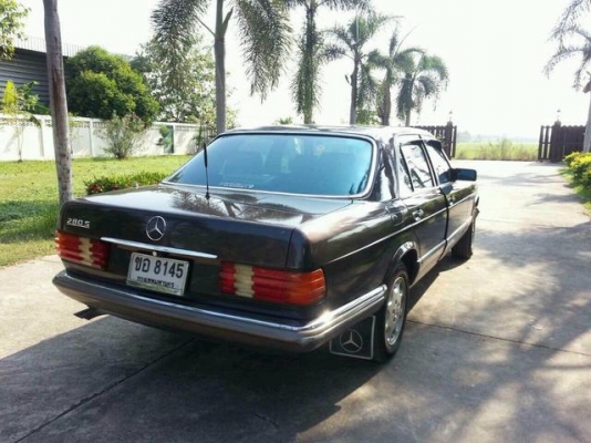 BENZ S-Class W126 รถรองอธิบดีดูแลอย่างดี พร้อมใช้งาน ตัวรถไม่มีผุ แอร์เย็นหายห่วง ไม่มีปัญหาความร้อน เครื่องเปลี่ยนใหม่ เบ๊นหัวฉีด แก๊ส 97 ลิตร พร้อมใช้งาน