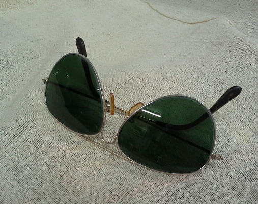 แว่นตาอเมริกันวินเทจ  PR/USA Gold Filled (ทองคำแท้ผสม) 14KGF