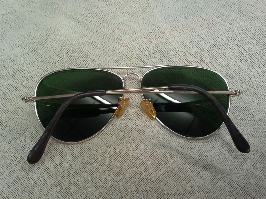 แว่นตาอเมริกันวินเทจ  PR/USA Gold Filled (ทองคำแท้ผสม) 14KGF