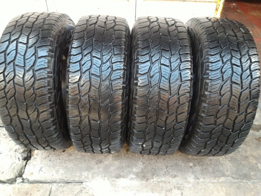 ขายล้อกล้วย 8 x 16 พร้อมยาง Cooper 265 x 70 x 16 AT ขายล้อกล้วย 8 x 16 พร้อมยาง Cooper 265 x 70 x 16 AT