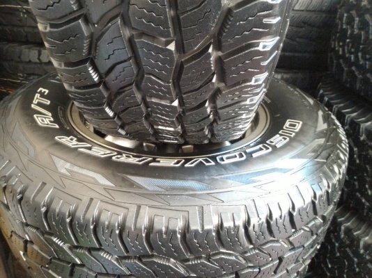 ขายล้อกล้วย 8 x 16 พร้อมยาง Cooper 265 x 70 x 16 AT