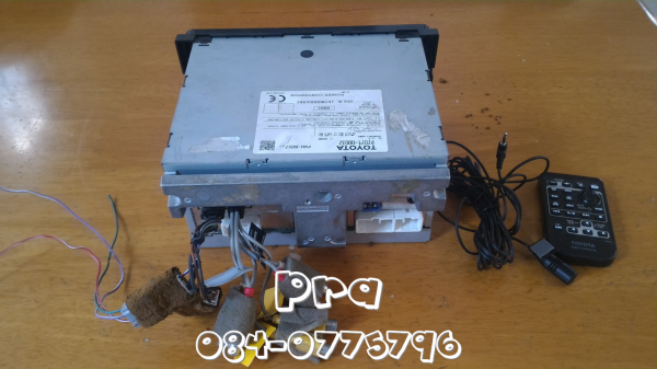 วิทยุ DVD 2DIN AVX 6.1" toyota แท้ๆค่ะ ของถอดสภาพสวยไม่เคยซ่อมค่ะ
