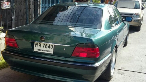 ขายbmw ซีรี่7 e38 เพิ่งวางเครื่อง1uz fe 4000cc.แม๊ก18 โช๊คบิวเหลือง สปิงไอบัค แก๊สหัวฉีด8สูบ