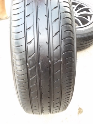 ขายล้อ15 4รู100กว้าง7 พร้อมยาง ปี 13  4 ล้อ