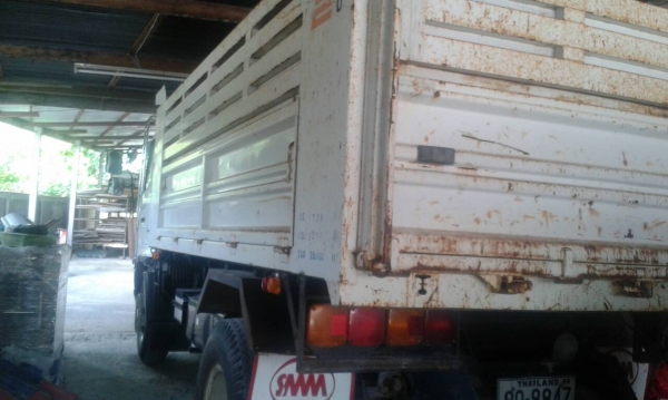 ขายรถบรรทุก 6 ล้อดัมพ์ HINO FG8J 220 แรงม้าปี 2555 ไมล์ 12191 กม.ราคา 1550000