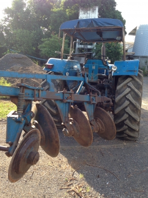 รถไถฟอร์ด 6610 เสื้อลาย อุปกรณ์ ผาน3 ผานดันหน้า ไค้เฮงหลี ทะเบียนพร้อมโอน