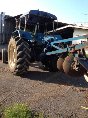 รถไถฟอร์ด 6610 เสื้อลาย อุปกรณ์ ผาน3 ผานดันหน้า ไค้เฮงหลี ทะเบียนพร้อมโอน