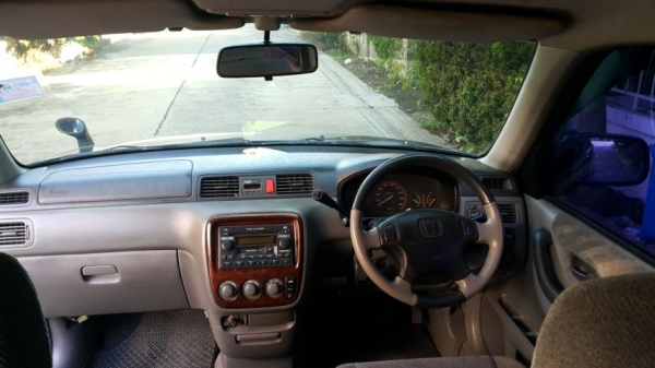ขาย Hon da CRV ปี2000 แม็ก 5 รู เครื่อง เกียร์ดี แอร์เย็น ภายในสะอาด เบาะผ้า ลายไม้ ไฟฟ้าทั้งคัน จัดไฟแนนซ์ได้ เต็ม