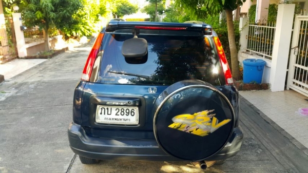 ขาย Hon da CRV ปี2000 แม็ก 5 รู เครื่อง เกียร์ดี แอร์เย็น ภายในสะอาด เบาะผ้า ลายไม้ ไฟฟ้าทั้งคัน จัดไฟแนนซ์ได้ เต็ม