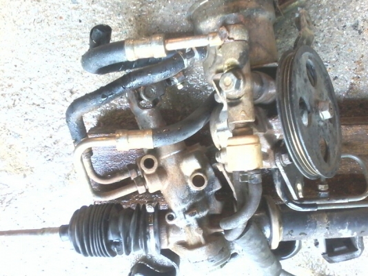 ขายแร็คพวงมาลัยเพาเวอร์ พร้อมปั้ม ae111 ใส่aeได้หลายรุ่น อุปกรณ์ครบชุด