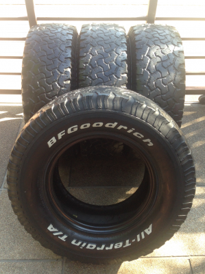 ยาง All BF goodrich 265 75 16 พร้อมใช้งาน ราคาไม่แพง