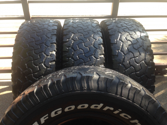 ยาง All BF goodrich 265 75 16 พร้อมใช้งาน ราคาไม่แพง