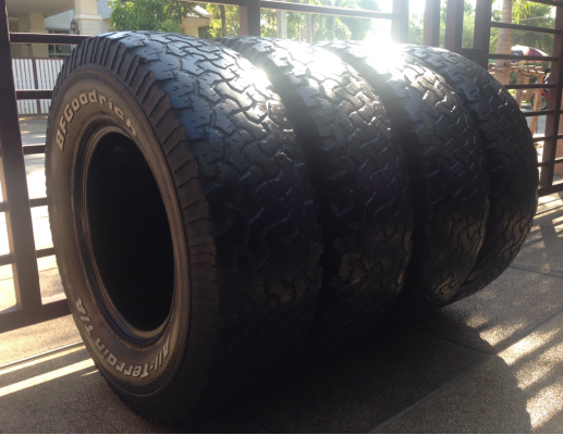 ยาง All BF goodrich 265 75 16 พร้อมใช้งาน ราคาไม่แพง