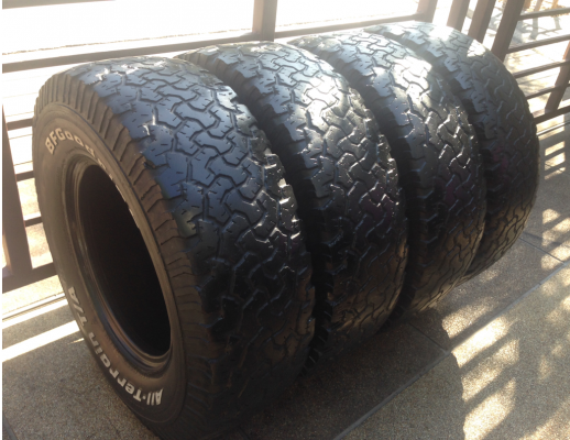 ยาง All BF goodrich 265 75 16 พร้อมใช้งาน ราคาไม่แพง