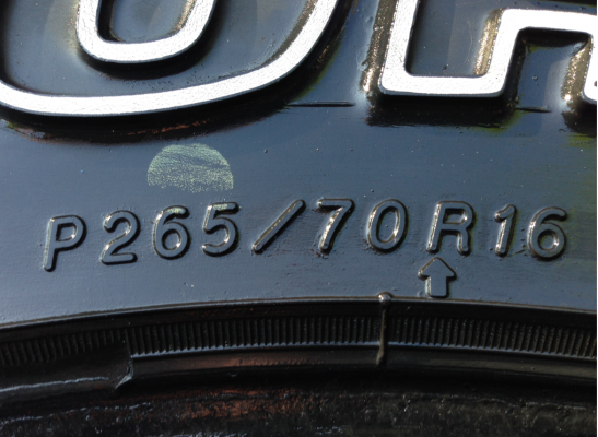 ยาง All Yokohama 265 70 16 ดอกสวย พร้อมใช้งาน ราคาไม่แพง