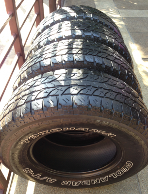 ยาง All Yokohama 265 70 16 ดอกสวย พร้อมใช้งาน ราคาไม่แพง