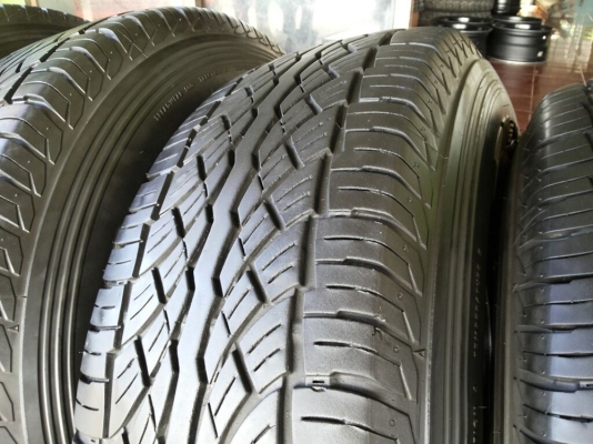 ล้อกระทะเหล็กลายหยดน้ำ tcpy พร้อมยาง falken 265/70 ขอบ 16