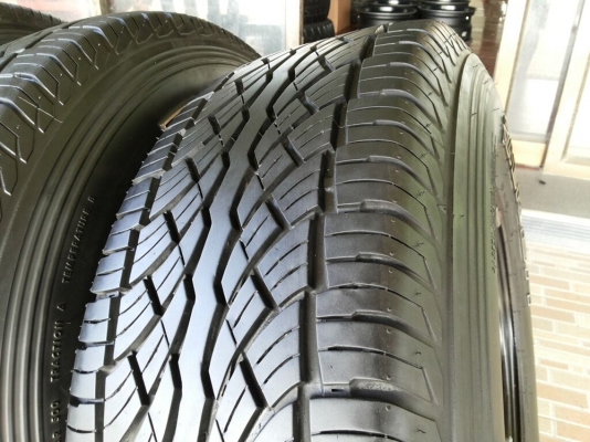 ล้อกระทะเหล็กลายหยดน้ำ tcpy พร้อมยาง falken 265/70 ขอบ 16