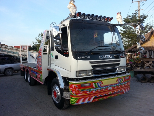 ขายเทเลอร์ขึ้นรถเกี่ยวISUZU ROCKY (หัวDECA)เครื่อง230 Turbo inter