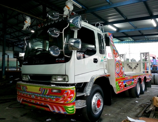 ขายเทเลอร์ขึ้นรถเกี่ยวISUZU ROCKY (หัวDECA)เครื่อง230 Turbo inter