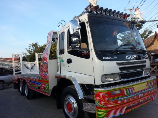 ขายเทเลอร์ขึ้นรถเกี่ยวISUZU ROCKY (หัวDECA)เครื่อง230 Turbo inter