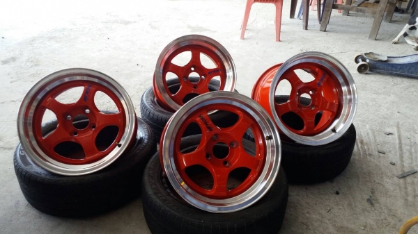 ล้อ S1 ขอบ 15 4รู 100 พร้อมยาง ชุดล่ะ 8900